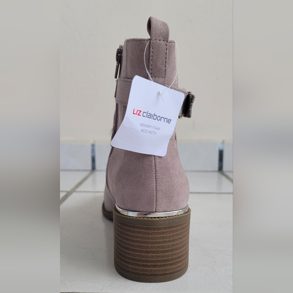 Liz Claiborne Suade Ankle Booties - Picture 4 of 13